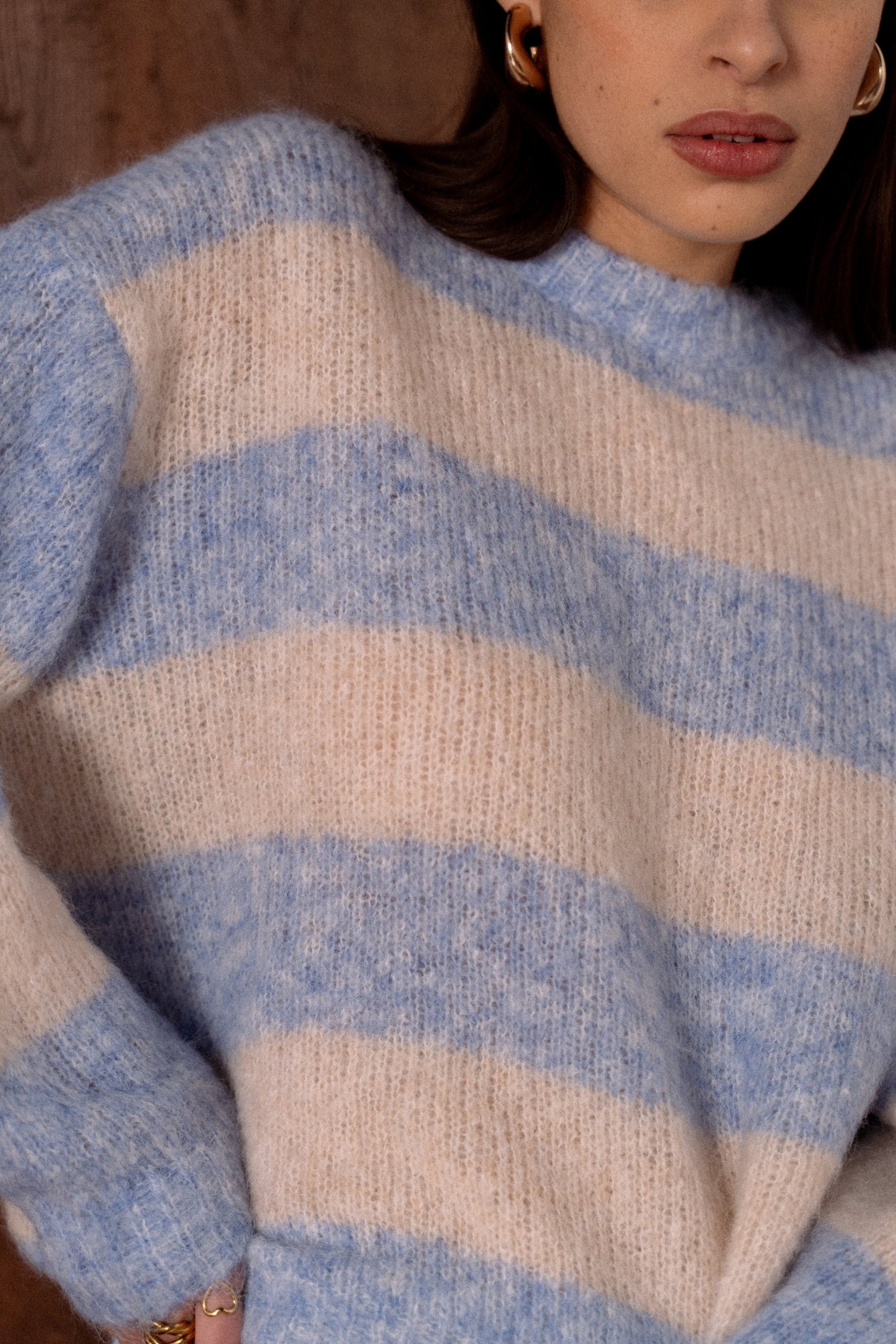 Pull Camille Bleu