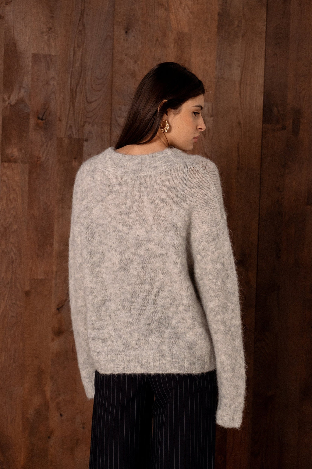 Pull Mila Gris